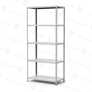 Стеллаж MS Hard 2200х1000х500, 5 полок