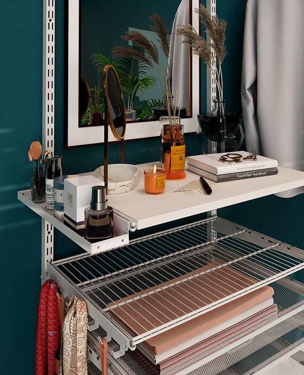 Панель с крючками боковая ПРАКТИК Home GHB-30 графит